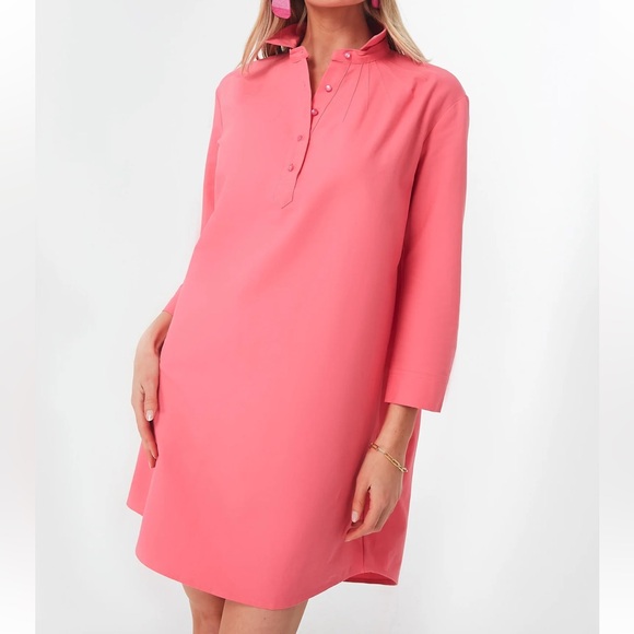 Tuckernuck pomander place Polly dress women size XL, light pink used - Picture 2 of 14